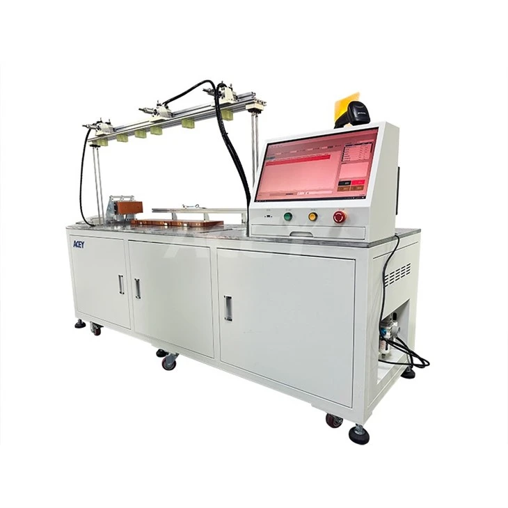 Battery Stacking And Compression Machine With PC