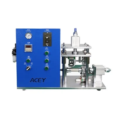 Lab Roll Grooving Machine For Sylindrisk Batteri